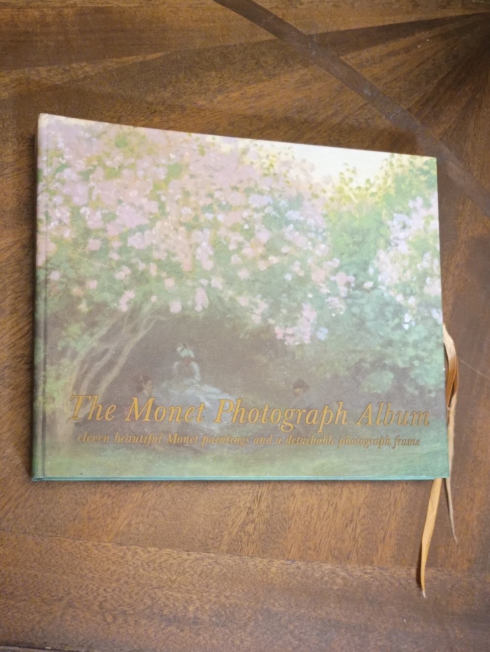 Vintage 1997 Monet Photograph Album & Photo Frame Book | Claude Monet Art Album